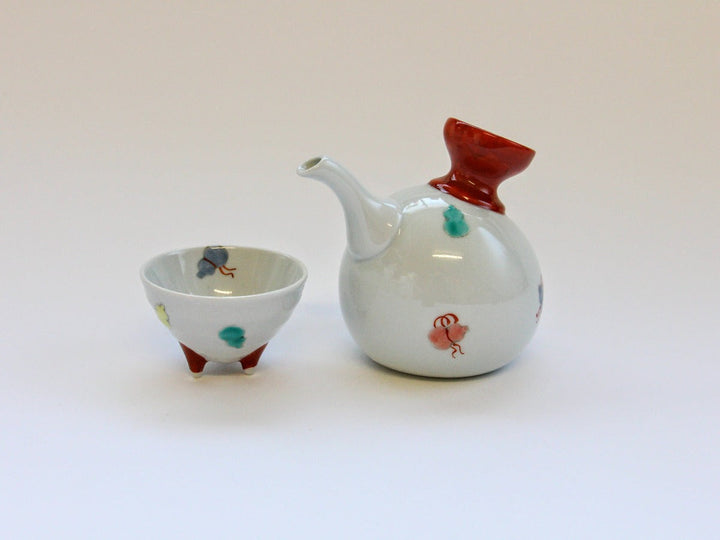 Three-Legged Gourd Sake Cup - Crafted By Tokushichi Kiln