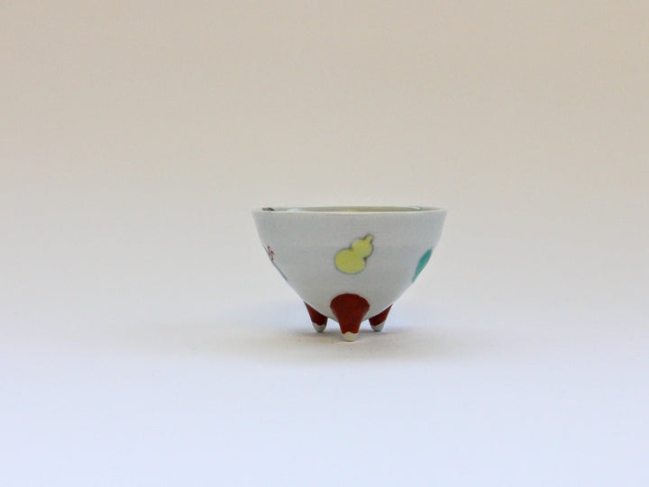 Three-Legged Gourd Sake Cup - Crafted By Tokushichi Kiln