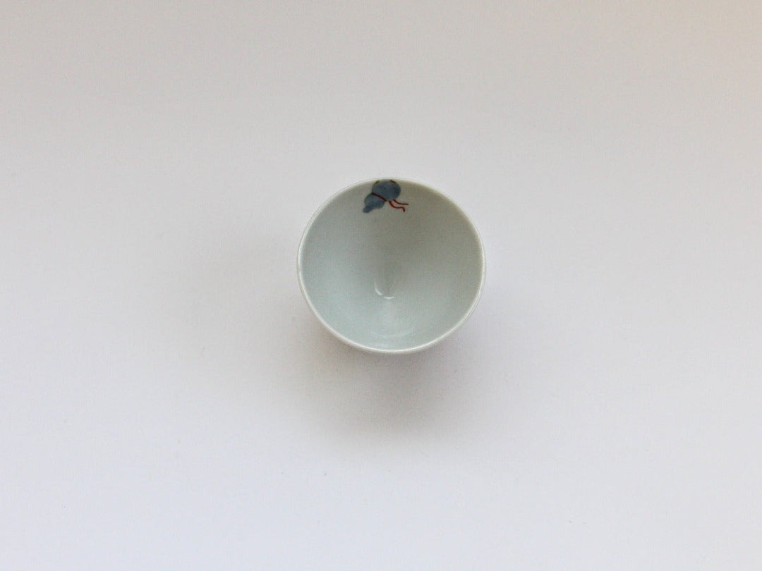Three-Legged Gourd Sake Cup - Crafted By Tokushichi Kiln