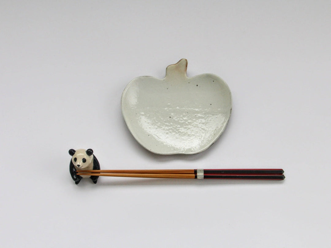 Iron-Glazed Apple Plate (Small) - Crafted By Furutani Pottery