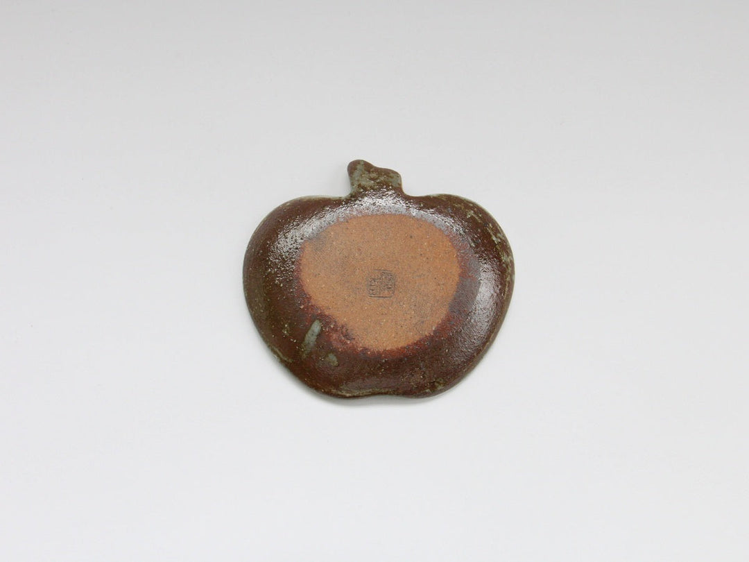 Iron-Glazed Apple Plate (Small) - Crafted By Furutani Pottery