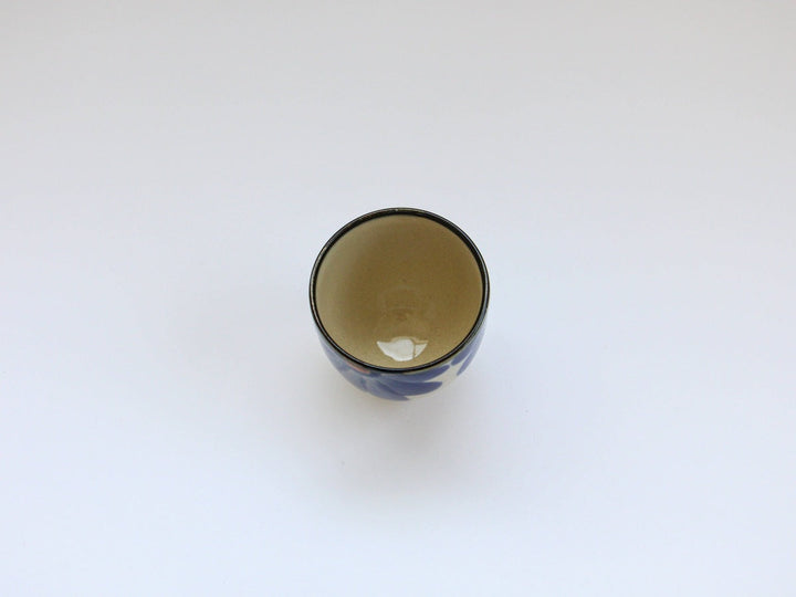Indigo Flower Cup (Blue) - Crafted By Choju-ro Kiln