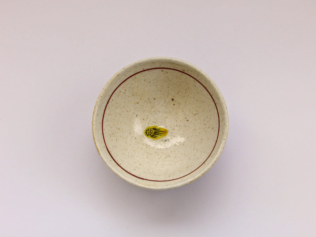 Red-Painted Camellia Princess Bowl - Crafted By Nobumasa Kiminami