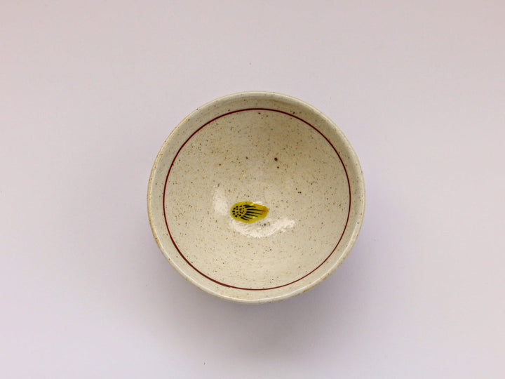Red-Painted Camellia Princess Bowl - Crafted By Nobumasa Kiminami