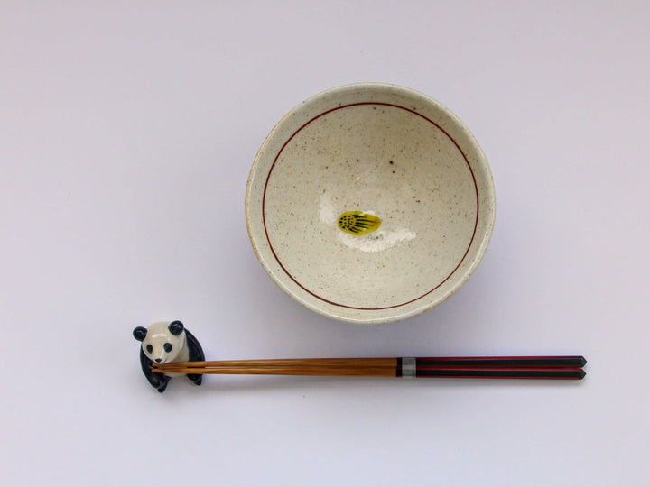 Red-Painted Camellia Princess Bowl - Crafted By Nobumasa Kiminami