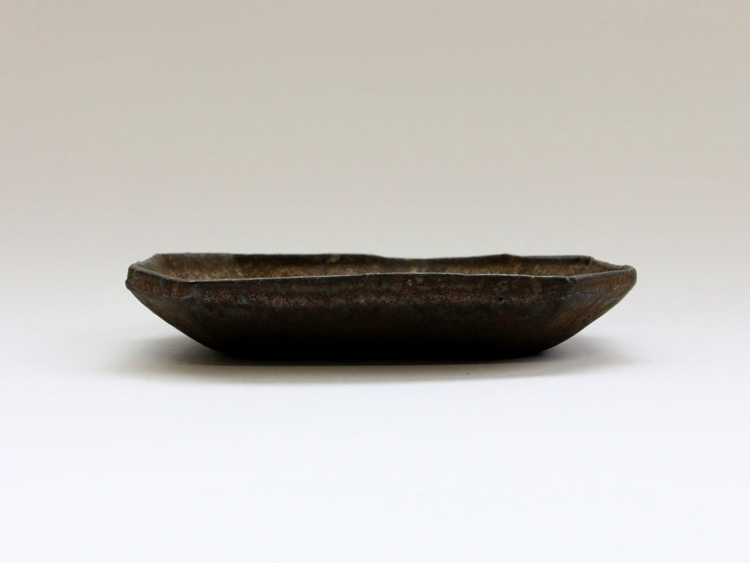 Antique Gold Octagonal Small Plate - Crafted By Takuya Ohara