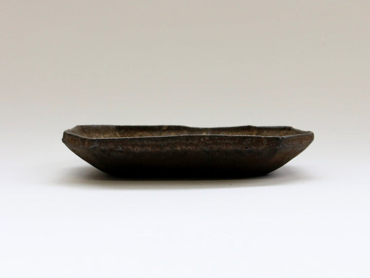 Antique Gold Octagonal Small Plate - Crafted By Takuya Ohara