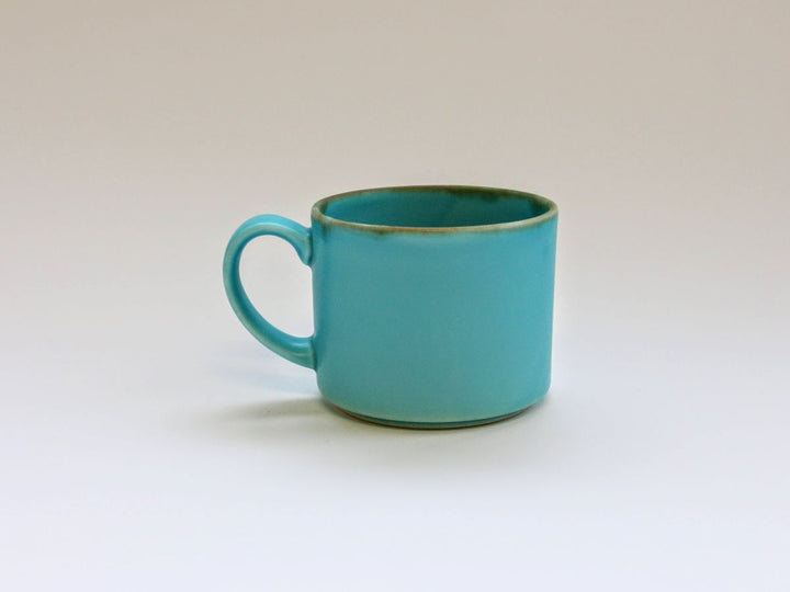 Turquoise Blue Mug Cup - Crafted By Choju-ro Kiln