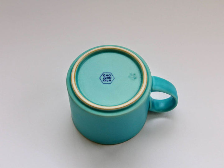 Turquoise Blue Mug Cup - Crafted By Choju-ro Kiln