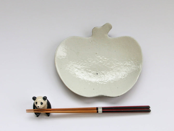 Iron Splash Apple Large Plate - Crafted By Furutani Pottery