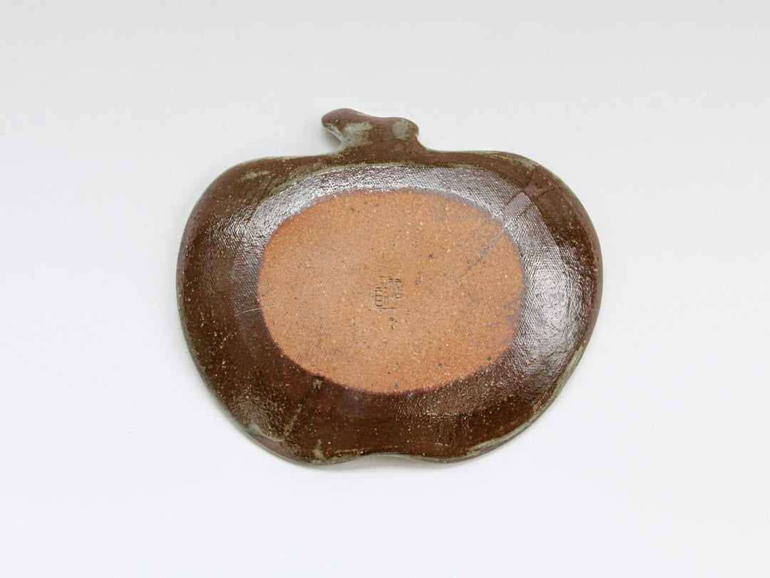 Iron Splash Apple Large Plate - Crafted By Furutani Pottery