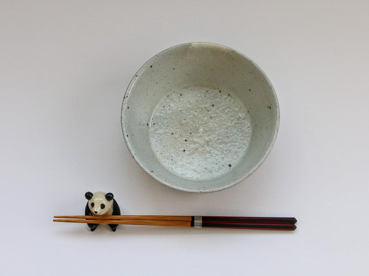 Sand Karatsu Tri-Color Salad Bowl - Crafted By Heyama Kiln