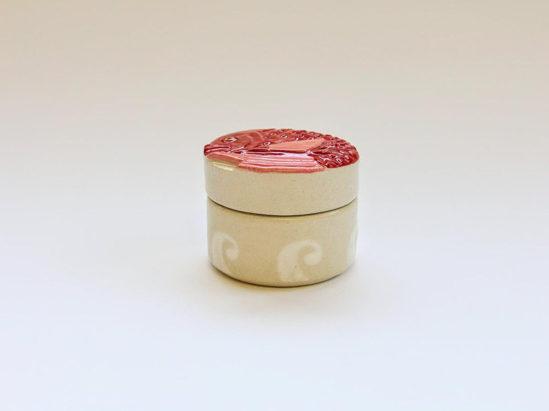 Sea Bream Lidded Bowl - Crafted By Ryo Makita