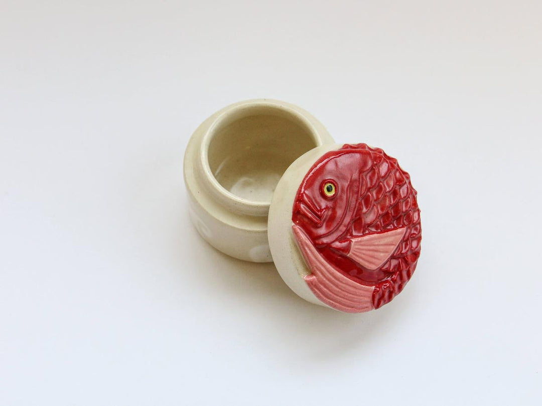 Sea Bream Lidded Bowl - Crafted By Ryo Makita