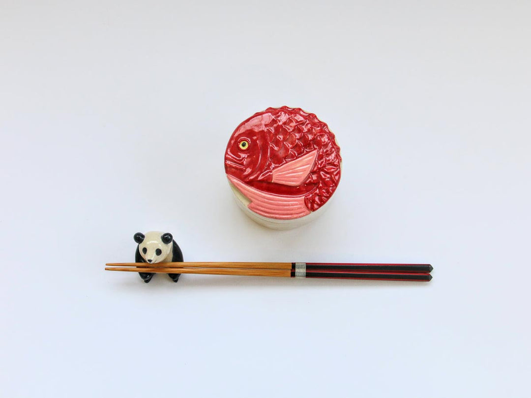 Sea Bream Lidded Bowl - Crafted By Ryo Makita