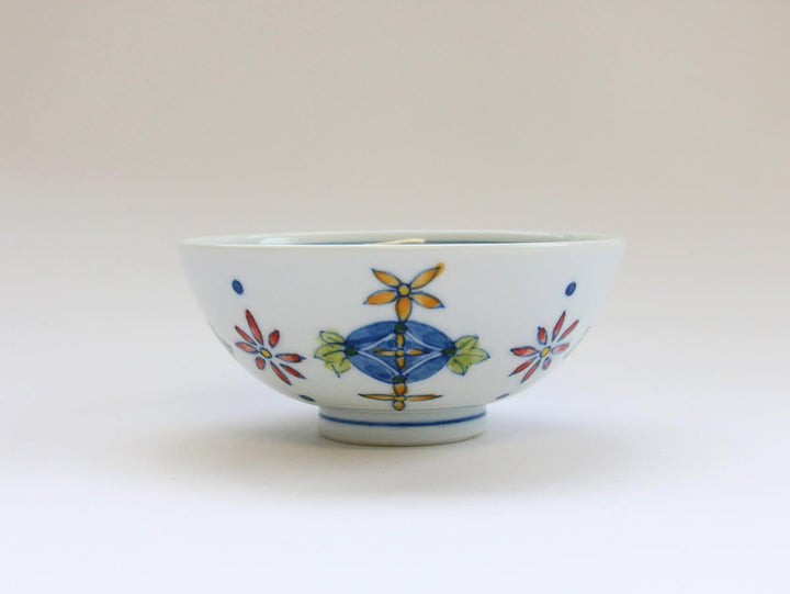 Shippo Pattern 3.8 Rice Bowl - Crafted By Tasho Pottery