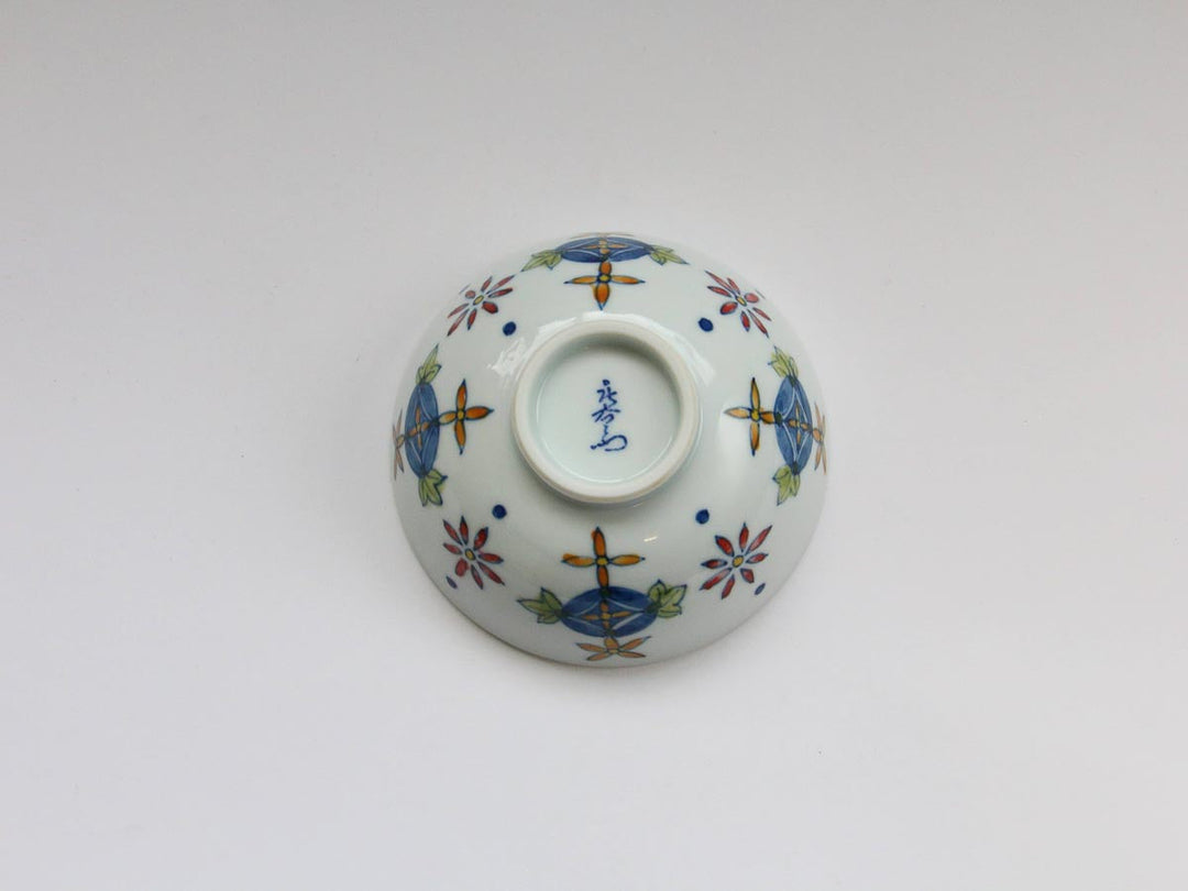 Shippo Pattern 3.8 Rice Bowl - Crafted By Tasho Pottery