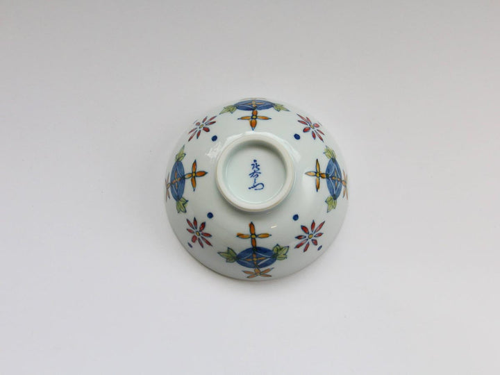 Shippo Pattern 3.8 Rice Bowl - Crafted By Tasho Pottery