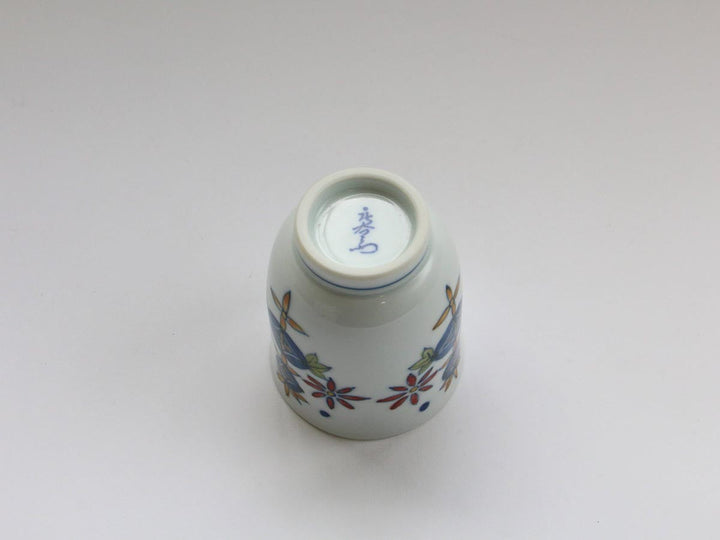 Shippo Pattern Cup (Large) — Hand-Painted Japanese Porcelain by Denshotouen