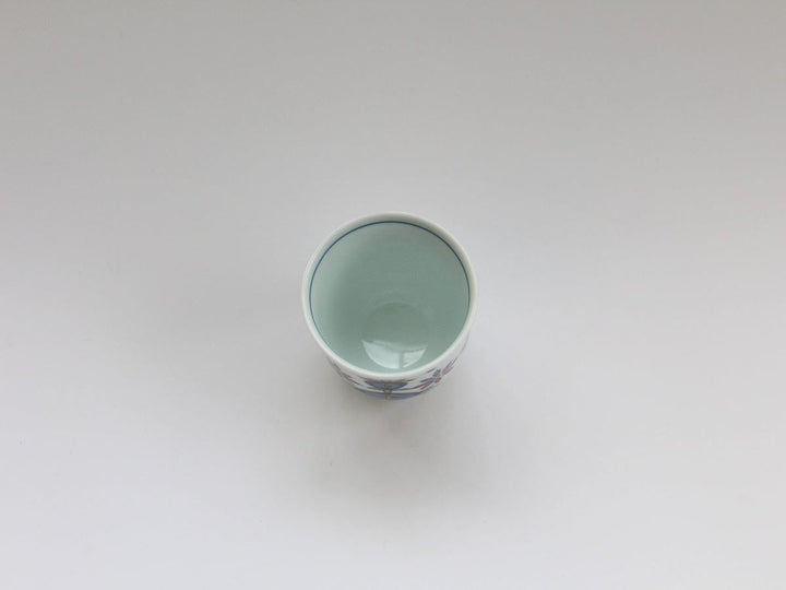 Shippo Pattern Cup (Small) — Hand-Painted Japanese Porcelain by Denshotouen