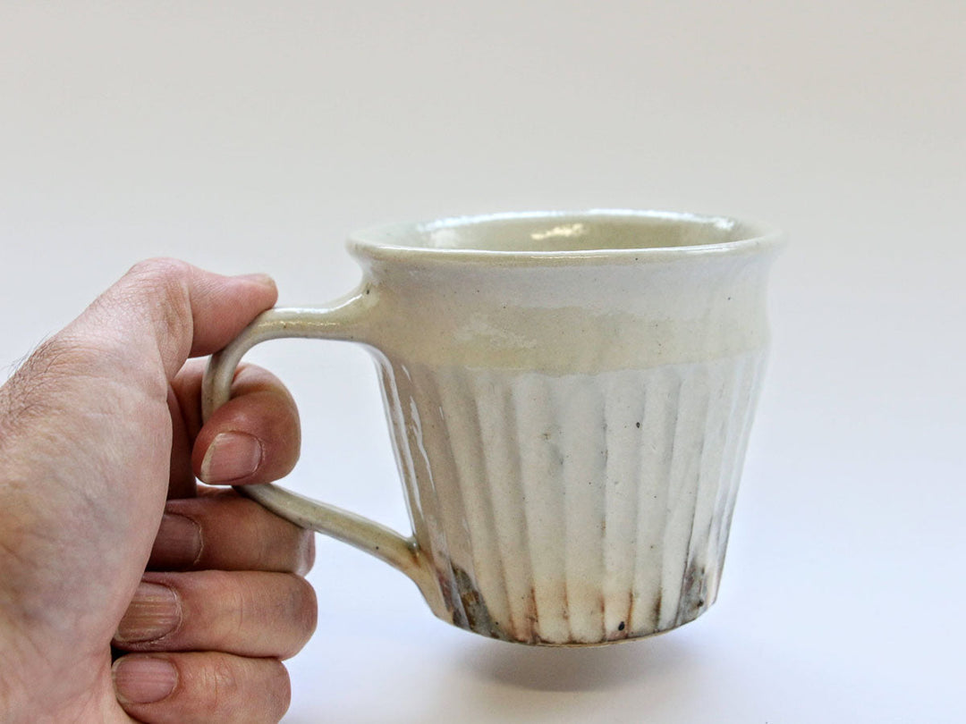 Iron Speckled Shinogi Mug Cup - Crafted By Furutani Pottery