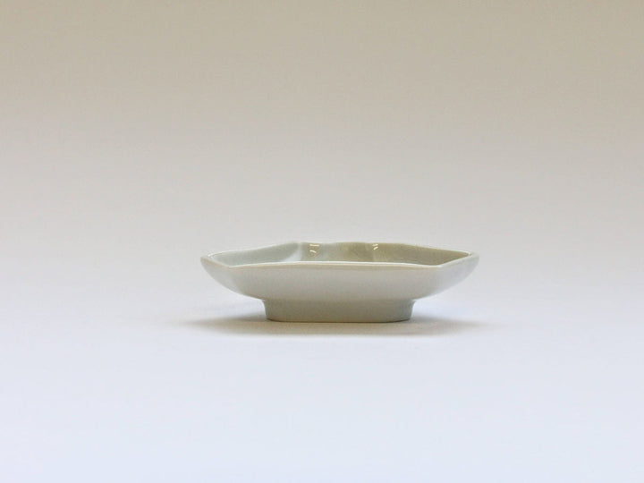 Gourd-Shaped Mt. Fuji Salt Plate - Crafted By Tokushichi Kiln