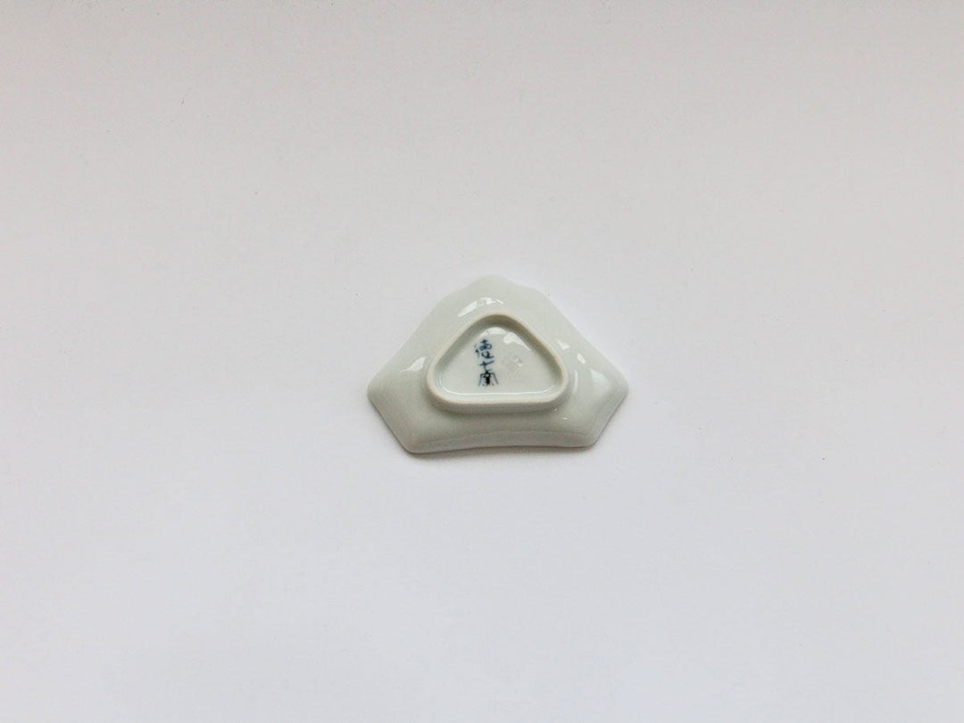 Gourd-Shaped Mt. Fuji Salt Plate - Crafted By Tokushichi Kiln