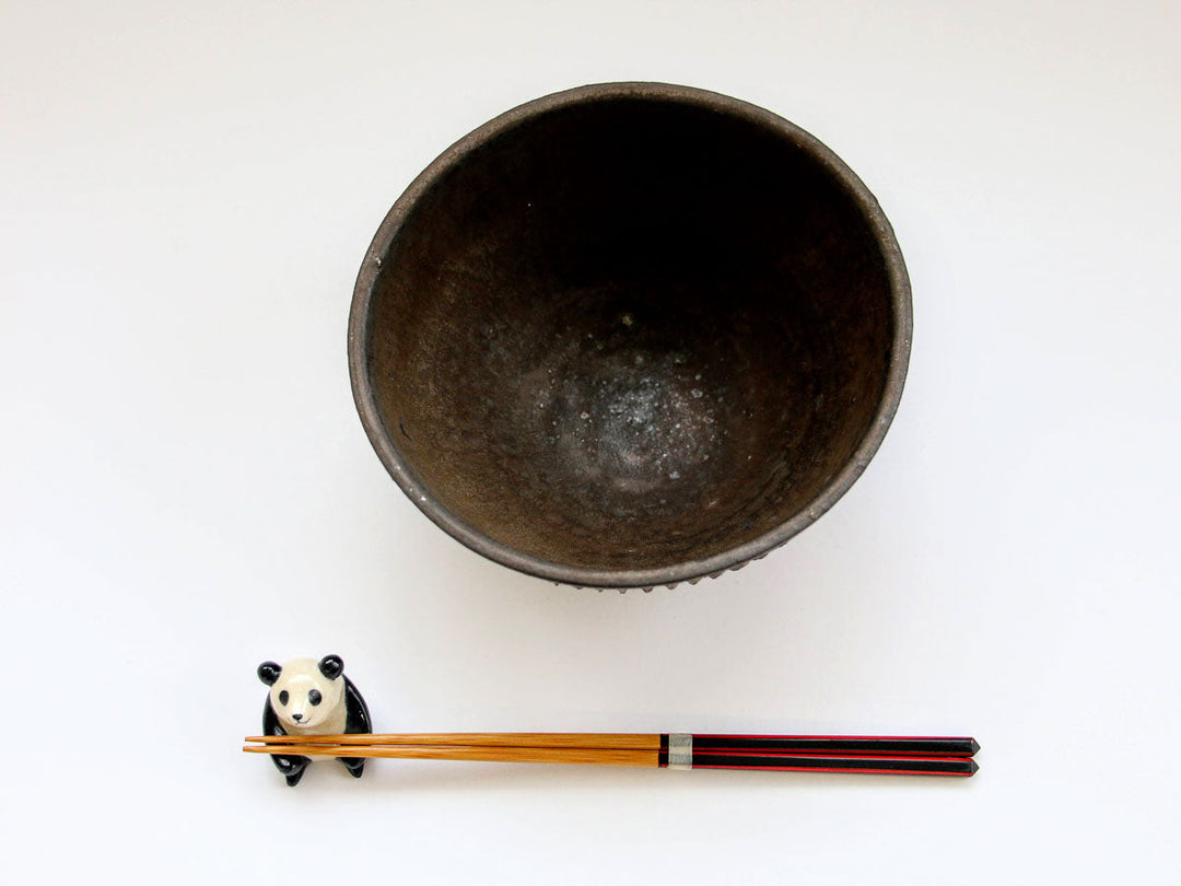 Antique Gold Shinogi Donburi Bowl - Crafted By Takuya Ohara