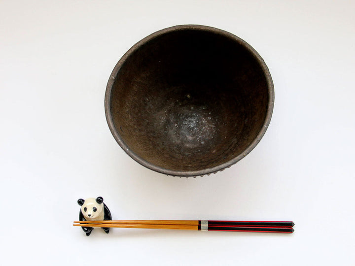Antique Gold Shinogi Donburi Bowl - Crafted By Takuya Ohara