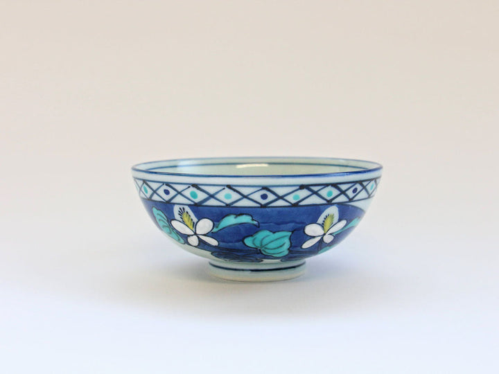 Kinso Pillow 4.0 Rice Bowl (Hanadami) - Crafted By Tasho Pottery