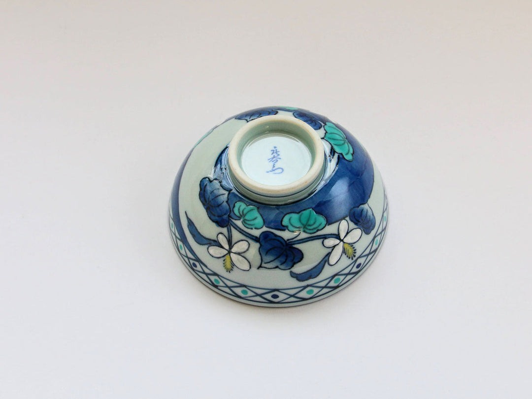 Kinso Pillow 4.0 Rice Bowl (Hanadami) - Crafted By Tasho Pottery