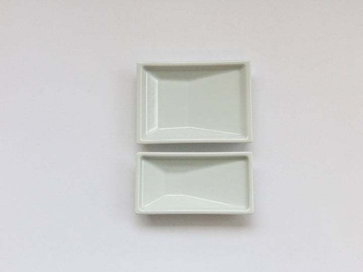 White Square Diamond Plate (Large) - Crafted By Denpei Kiln