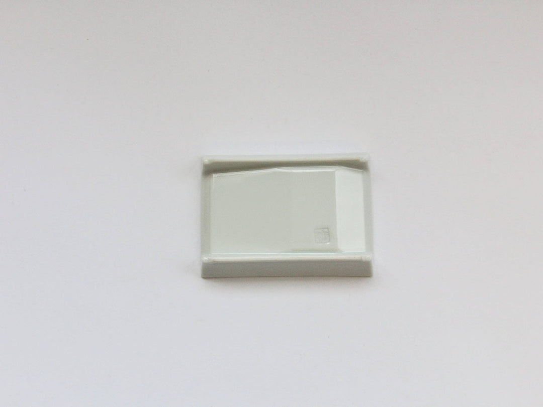 Inner Red-Line Square Diamond Plate (Large) - Crafted By Denpei Kiln