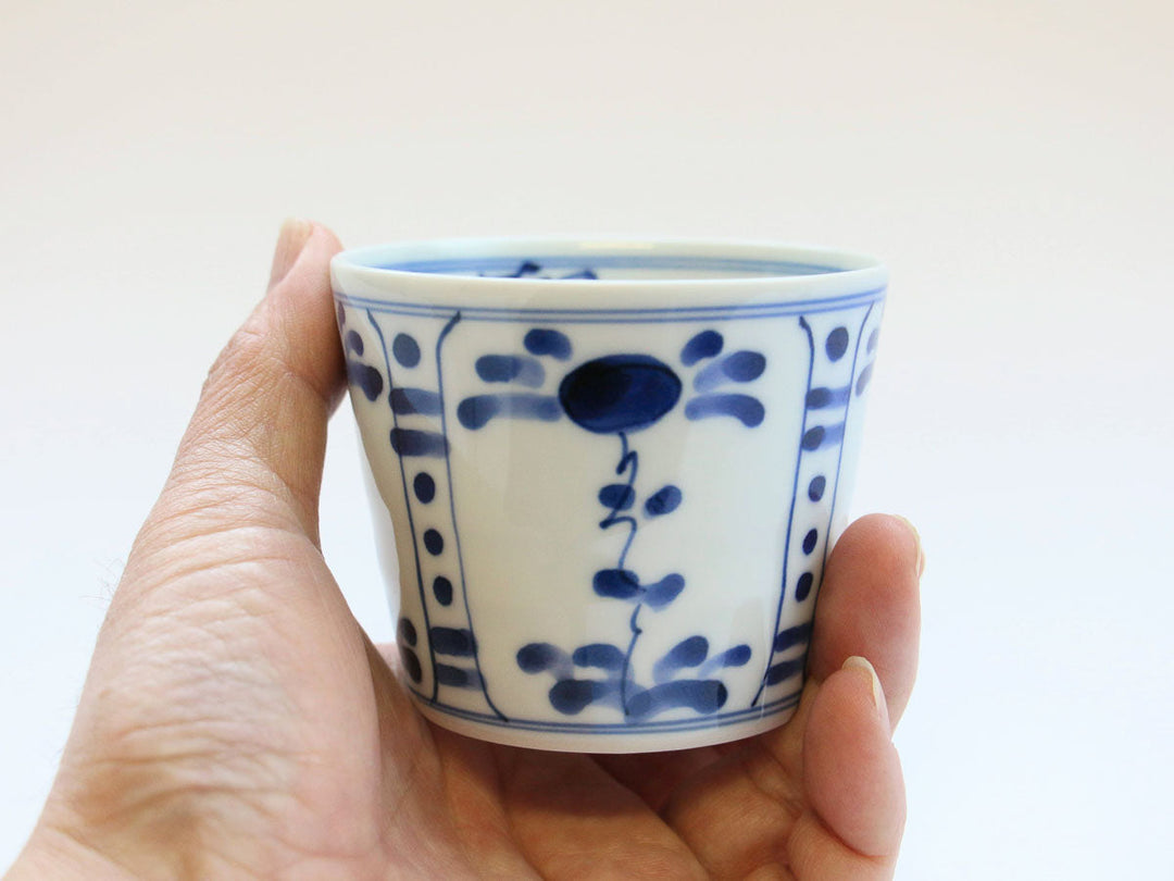 Hibiscus Hand Soba Cup - Crafted By Tamori Pottery