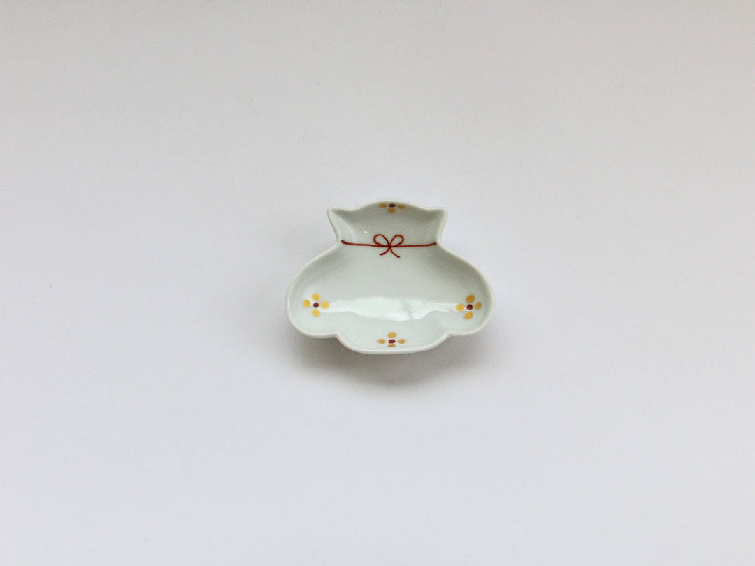 Kirara Red Pouch Small Bowl - Crafted By Tamori Pottery