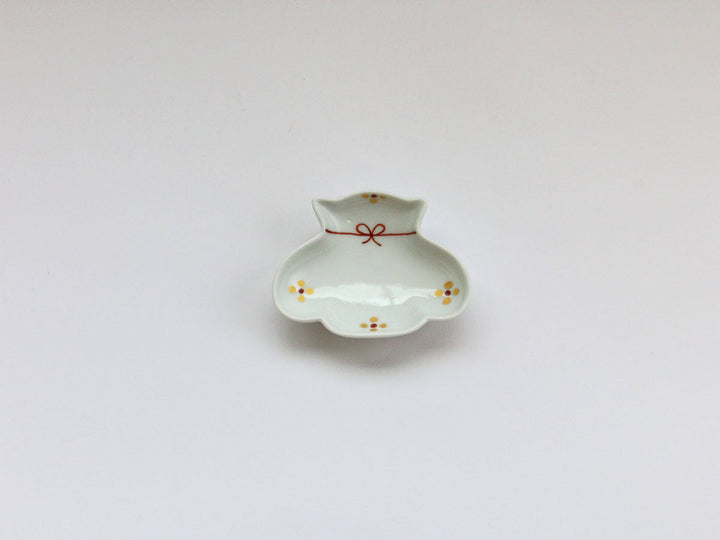 Kirara Red Pouch Small Bowl - Crafted By Tamori Pottery