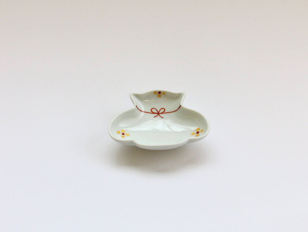 Kirara Red Pouch Small Bowl - Crafted By Tamori Pottery