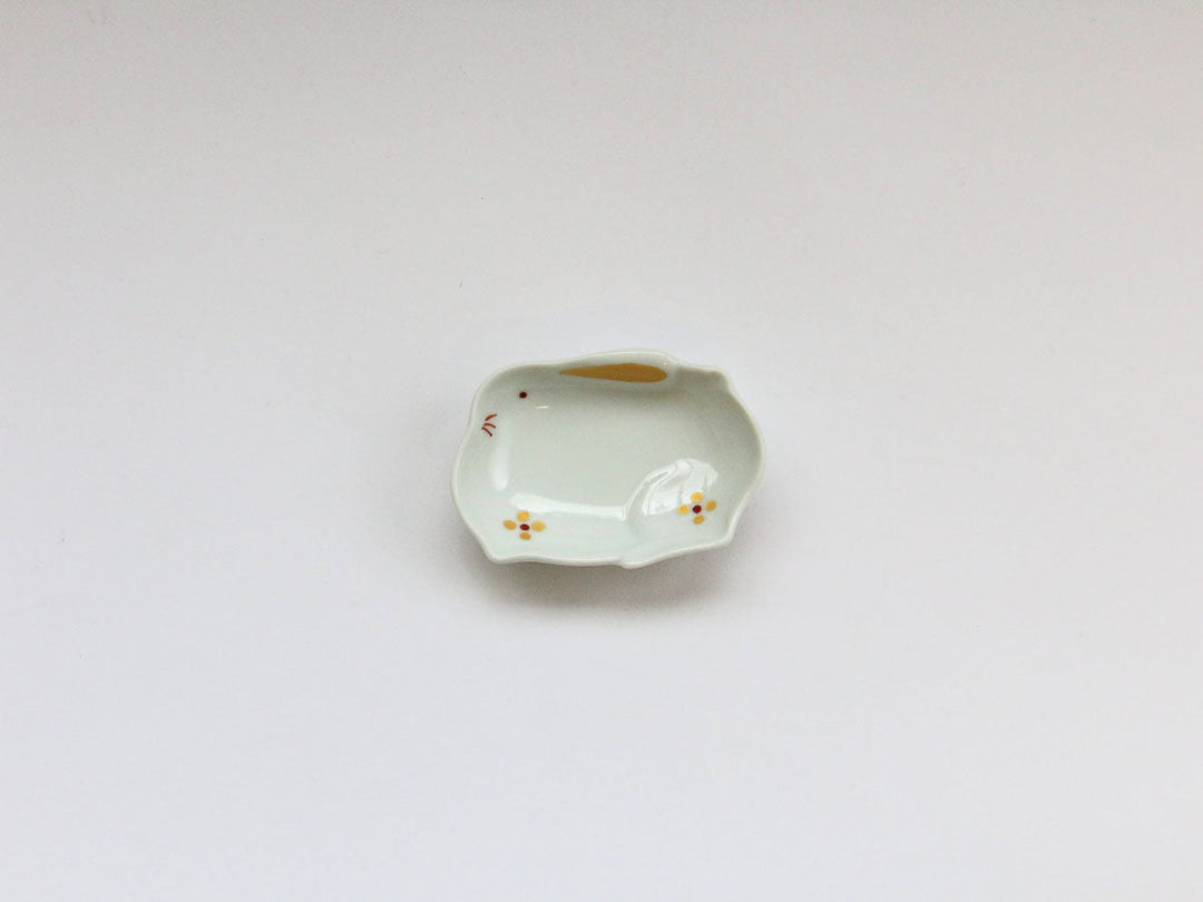 Kirara Red Rabbit Small Bowl - Crafted By Tamori Pottery
