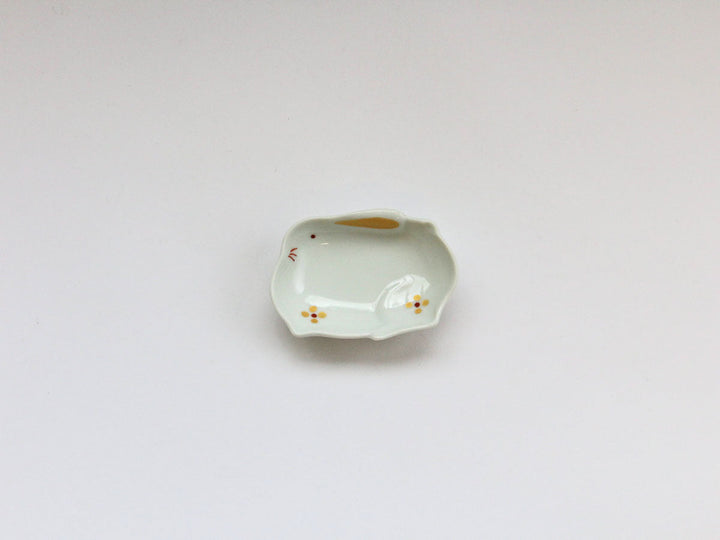 Kirara Red Rabbit Small Bowl - Crafted By Tamori Pottery