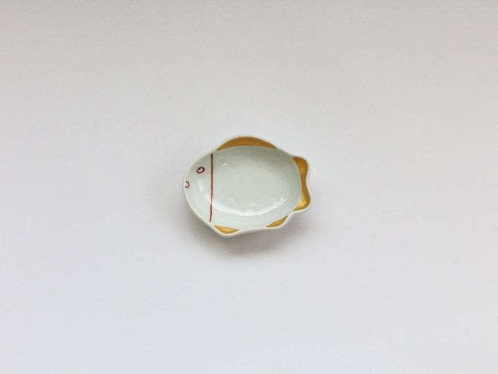 Kirara Red Fish Small Bowl - Crafted By Tamori Pottery