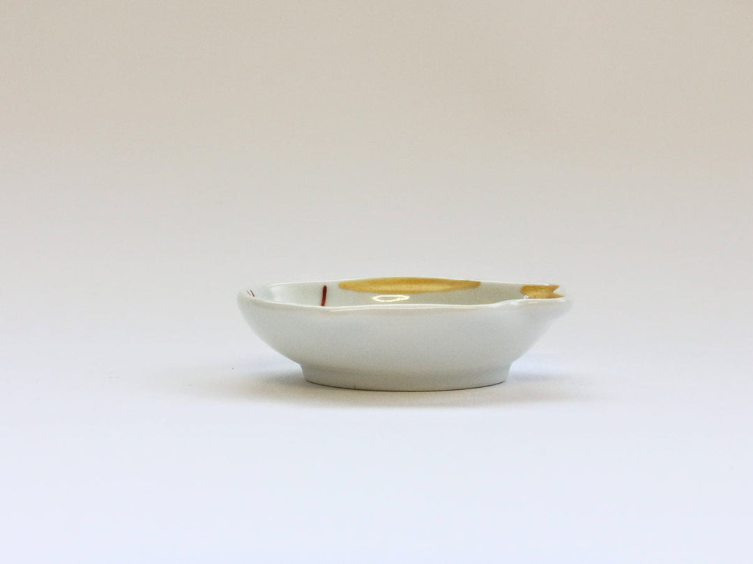Kirara Red Fish Small Bowl - Crafted By Tamori Pottery