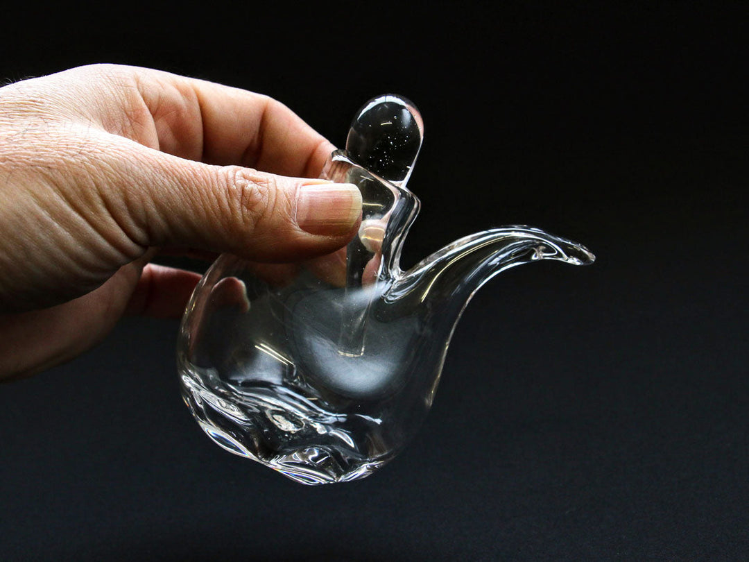 Soy Sauce Server (Large, Clear) - Crafted By Mitsuhiro Hara