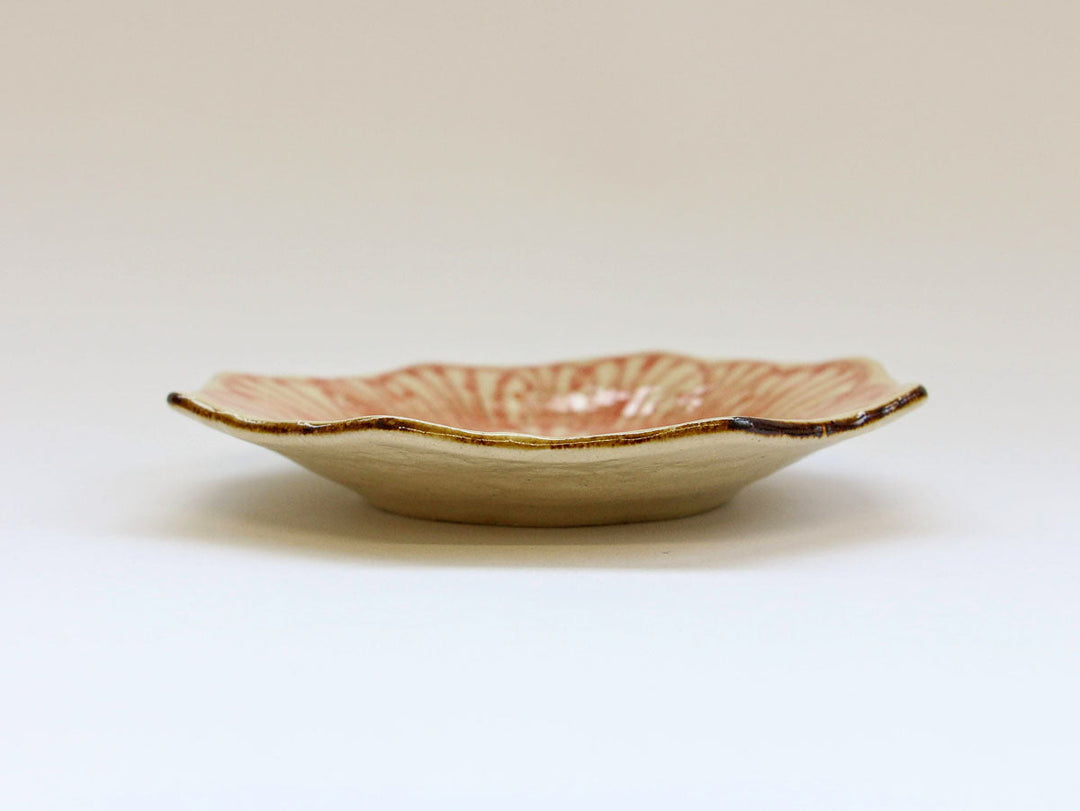 Peony Flower Octagonal Plate - Crafted By Yohei Kato