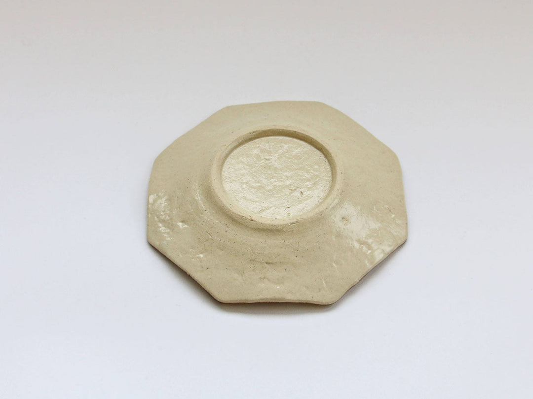 Peony Flower Octagonal Plate - Crafted By Yohei Kato