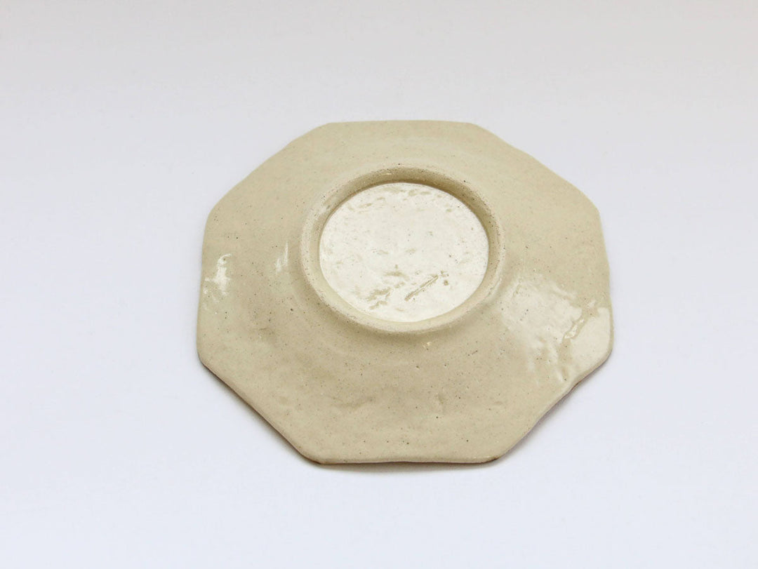 Dancing Peony Octagonal Plate - Crafted By Yohei Kato