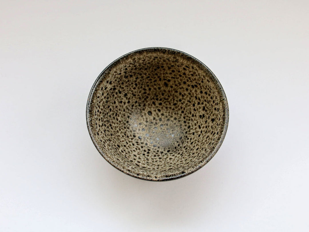 Temmoku Two-Tone Rice Bowl - Crafted By Seitouen