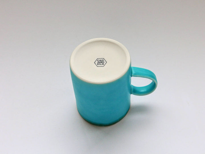 Turquoise Straight Mug - Crafted By Chojuro Kiln