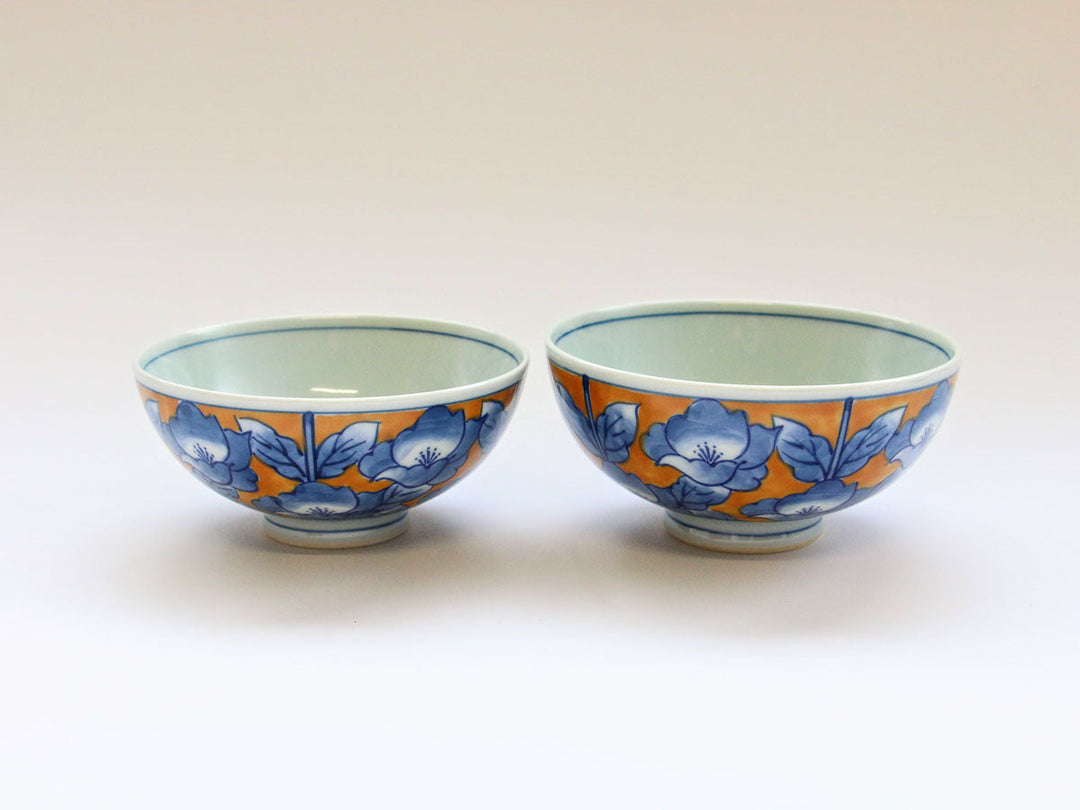 Kinzan Yellow Round Rice Bowl (Small) - Crafted By Tasho Pottery