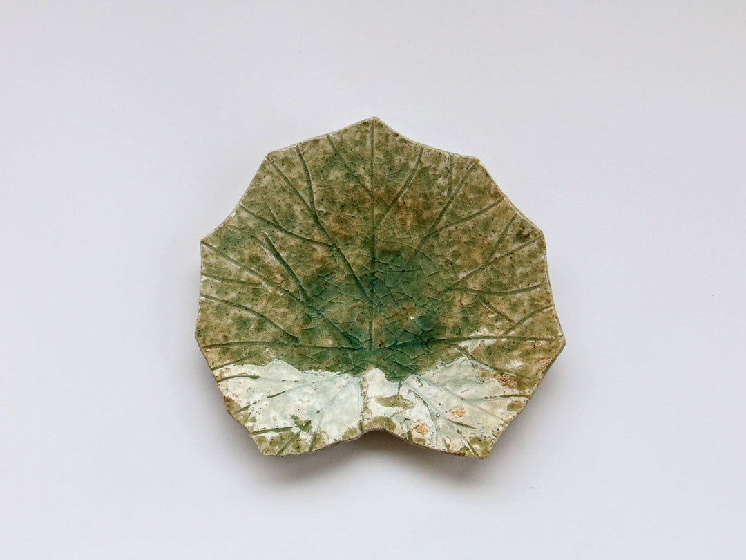 Vidro Lotus Leaf Plate (Small) - Crafted By Nobumasa Kiminami