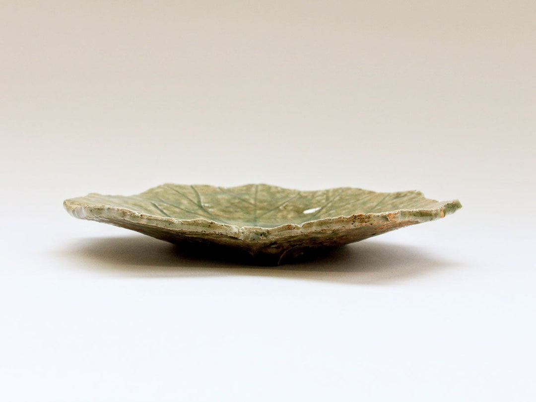 Vidro Lotus Leaf Plate (Small) - Crafted By Nobumasa Kiminami
